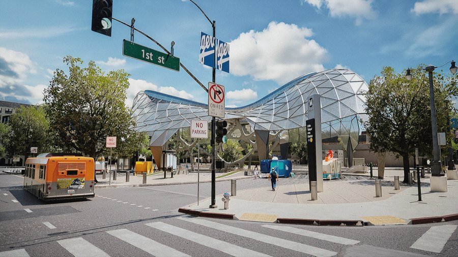 Modux — regenerative mobility hub and metro station